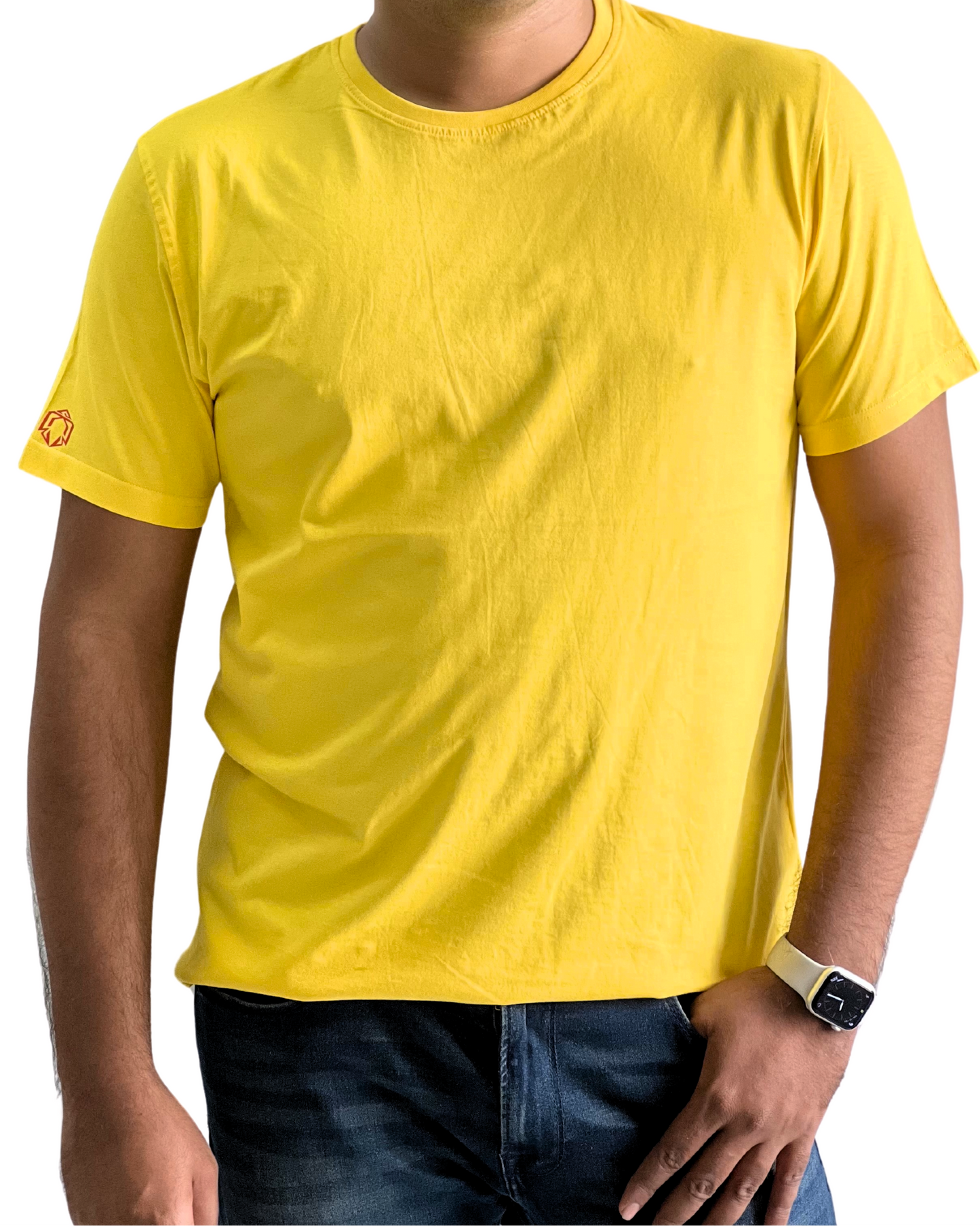 Regular Fit Pima Cotton T-Shirts for Summer | Half Sleeve | Crew Neck Tees