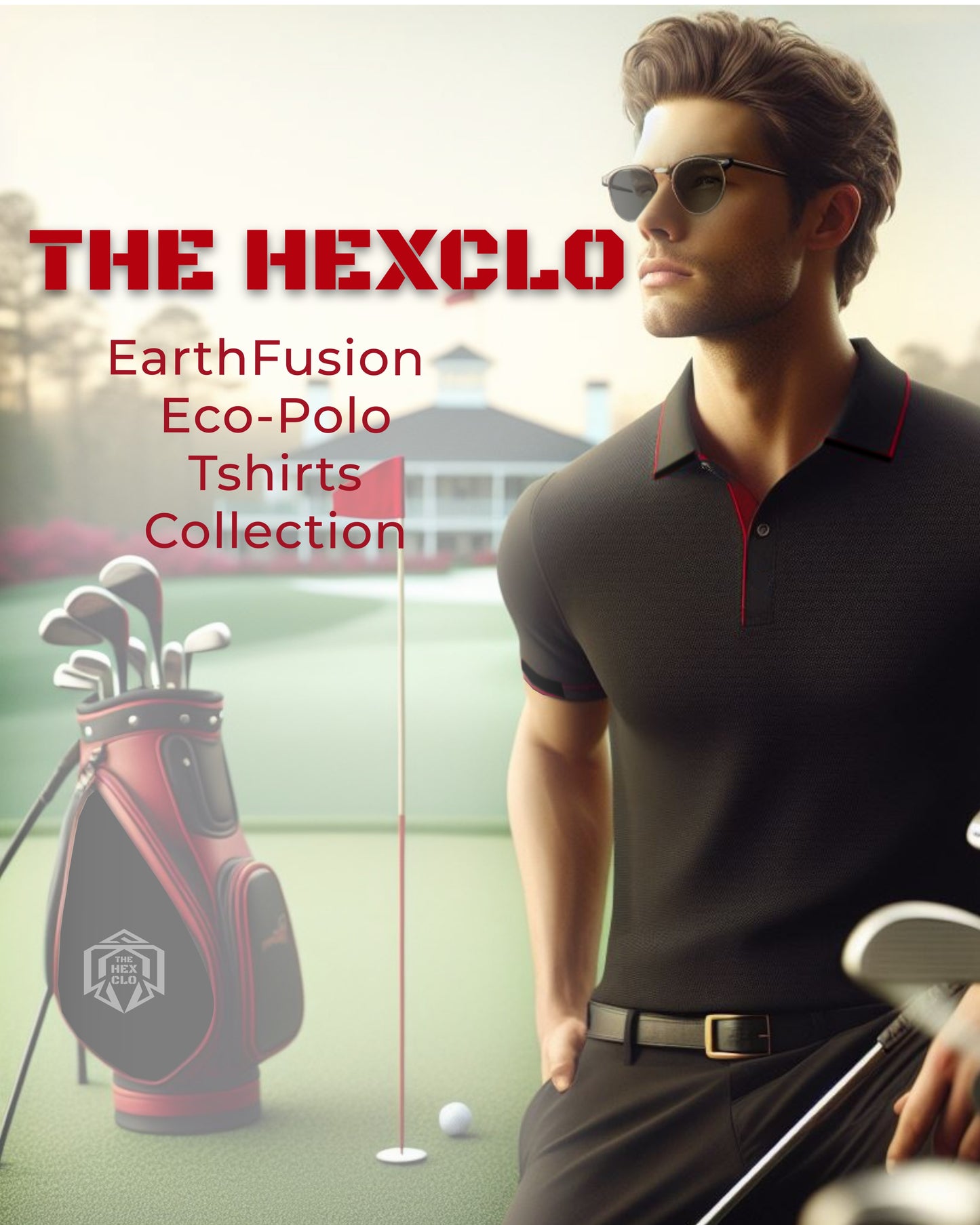 EarthFusion Eco-Polos: Sustainable Cotton Polo T-shirts