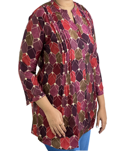 Short Maslin Silk Kurtis Combo