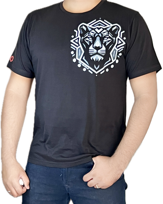 Black Panther Graphic Print T-Shirt, 100% Cotton: THE HEXCLO