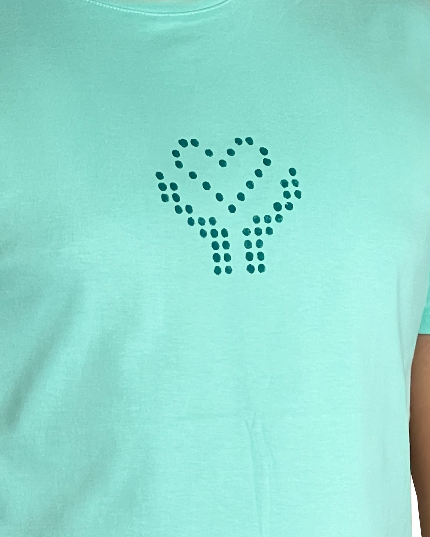 THE HEXCLO: Mint Green Wellness Unisex Crew Neck t-Shirt