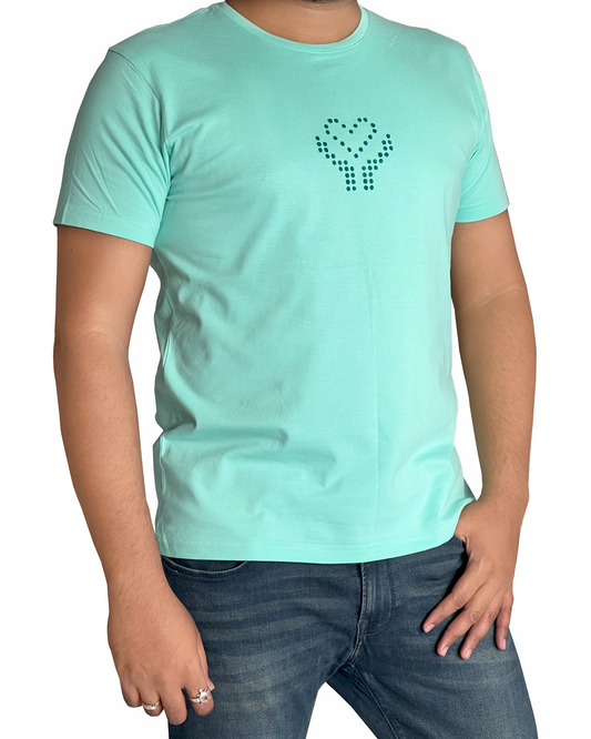 THE HEXCLO: Mint Green Wellness Unisex Crew Neck t-Shirt
