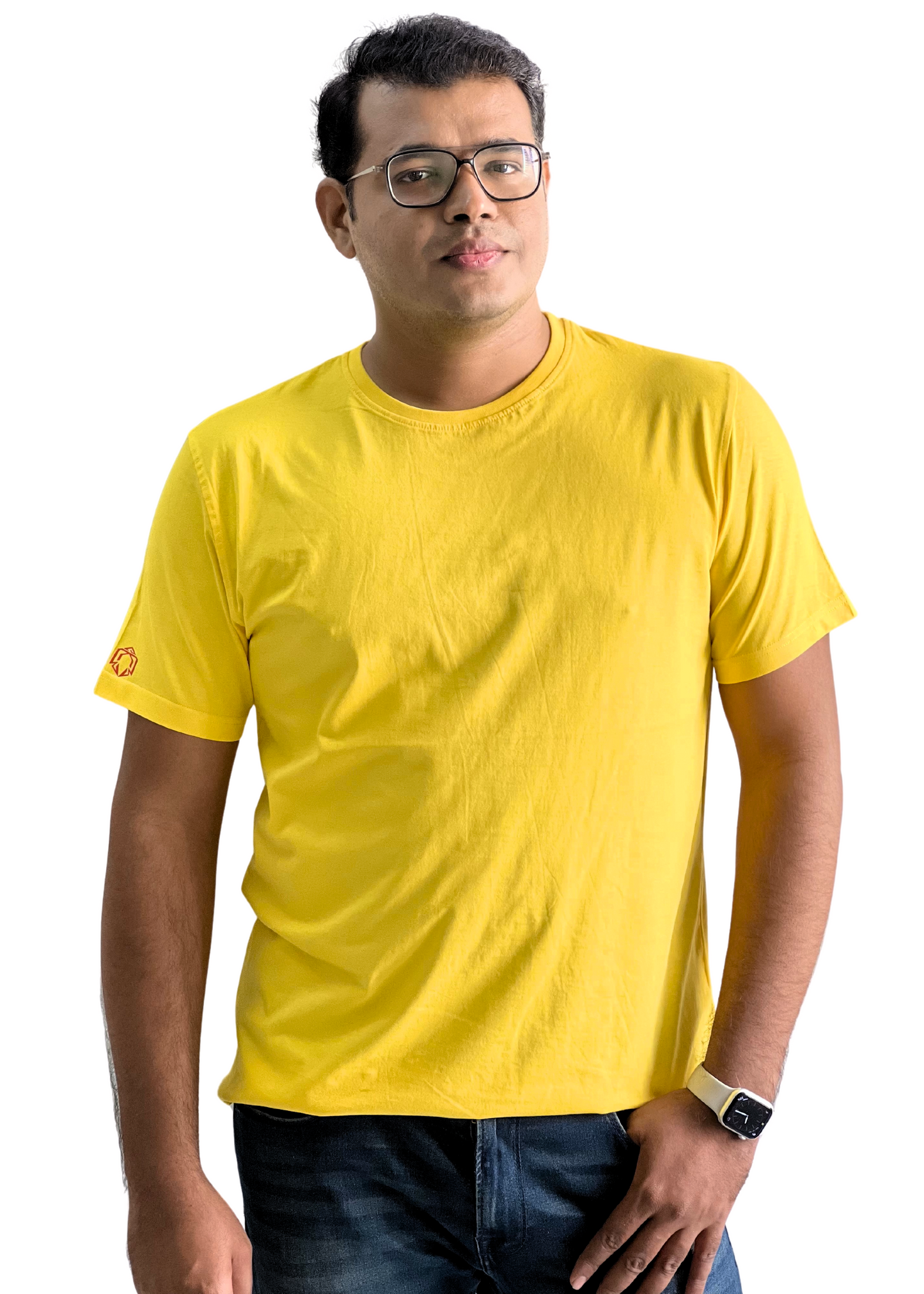 Regular Fit Pima Cotton T-Shirts for Summer | Half Sleeve | Crew Neck Tees